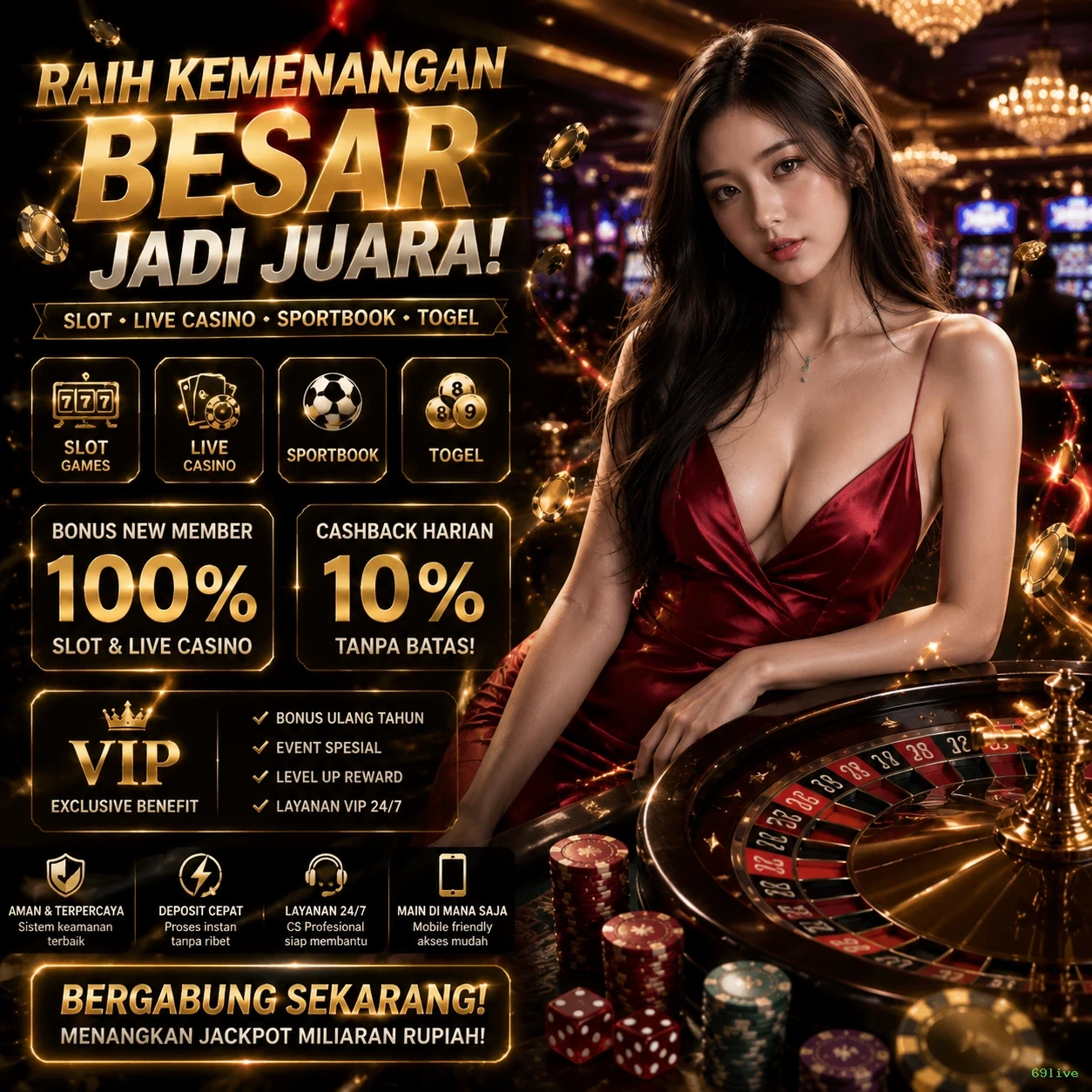 69live Tutorial Pemain